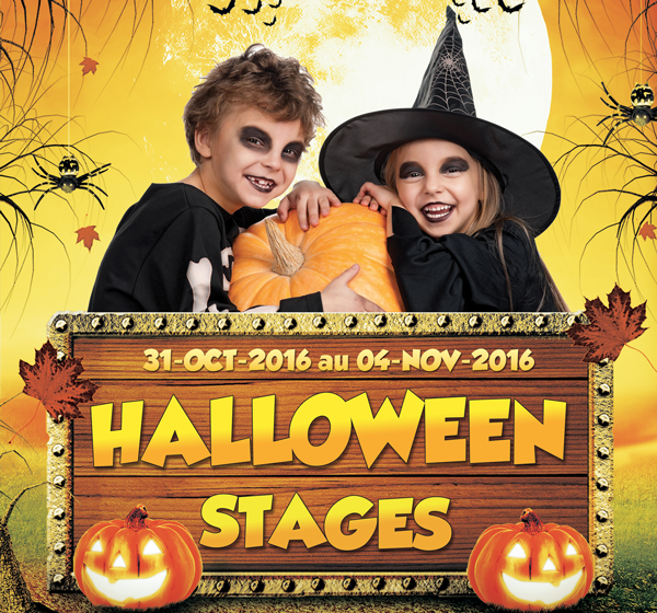 Stage d'halloween enfants